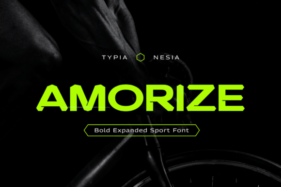 Amorize: A Bold Display Font That Elevates Modern Branding Projects