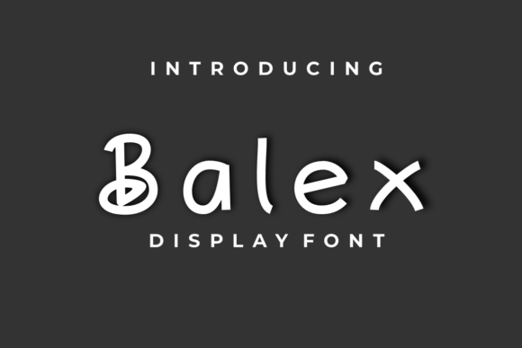 Balex: A Handwritten Font That Brings Personality to Editorial Design
