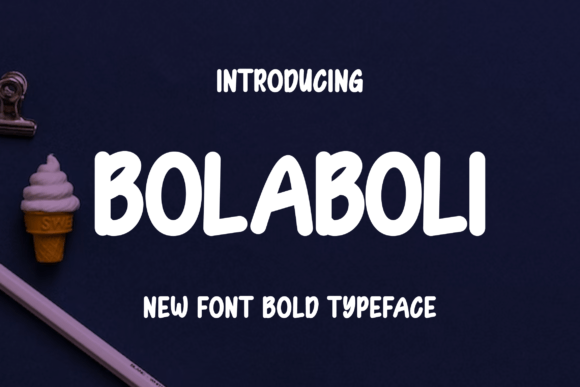 Bolaboli: A Rounded Display Font for Modern Branding Projects