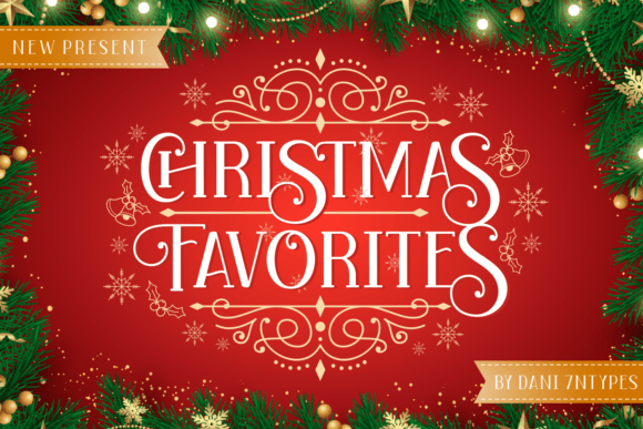 Christmas Favorites: A Festive Display Font for Joyful Web Designs