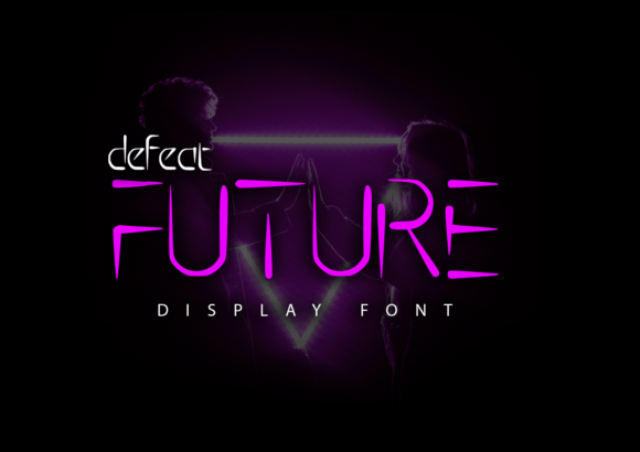 Defeat Future: A Futuristic Display Font for Modern Web Design