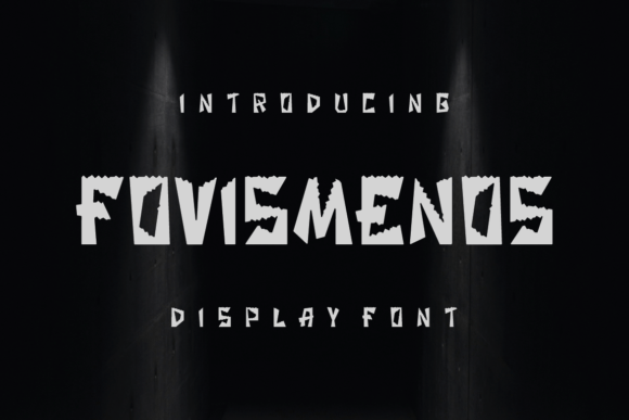 Fovismenos: A Display Font That Elevates Small Business Branding