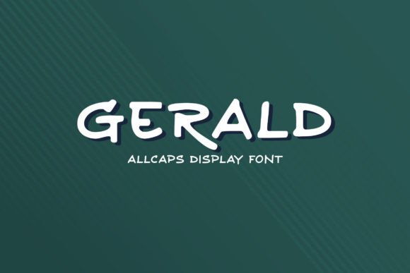 Gerald: A Bold Display Font with Personality