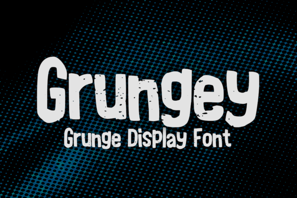 Grungey: A Bold Grunge Font for Business Branding
