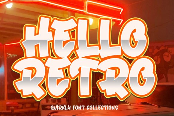 Hello Retro: A Display Font That Brings Vintage Charm to Modern Branding