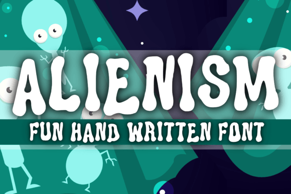 How a Fun Alien-Themed Font Transformed My Small Business Branding