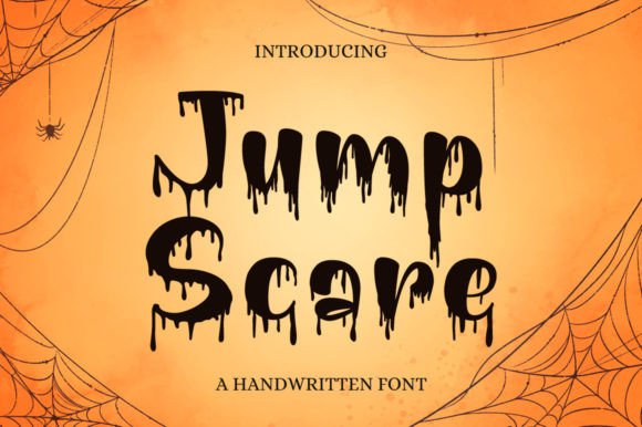 Jump Scare Font: Adding Personality to Web Design with a Bold Display Typeface
