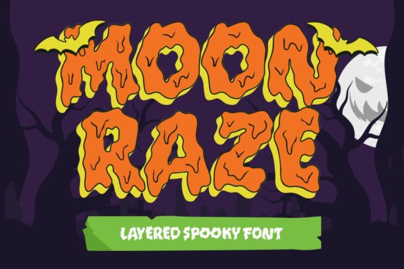 Moon Raze: A Bold Display Typeface for Impactful Digital Campaigns