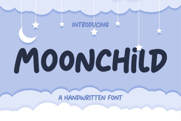 Moonchild: A Delicate Display Font for Handmade Labels, Invitations, and More