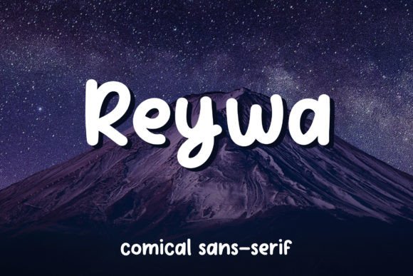 Reywa: A Bold, Rounded Display Font for Modern Branding Projects