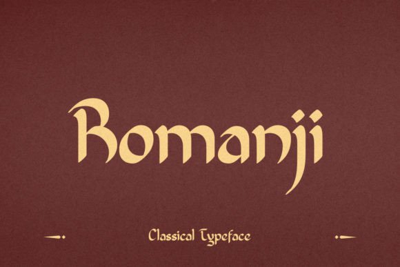 Romanji: A Modern Display Font for Bold Web Design