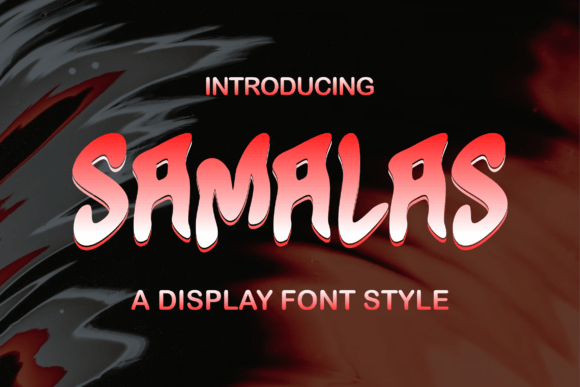Samalas: A Display Font That Elevates Small Business Branding